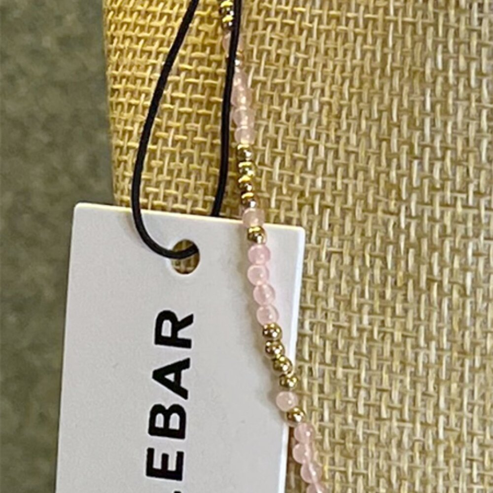 BaubleBar– NWT – Pink and Gold Beaded Necklace - Picture 5 of 7